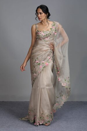 Organza sarees