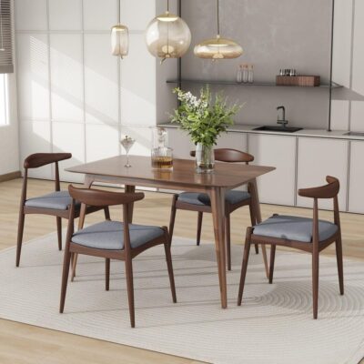 modern dining tabla and chairs