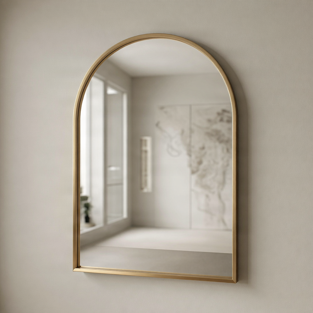 Abstract Arch Wall Mirror